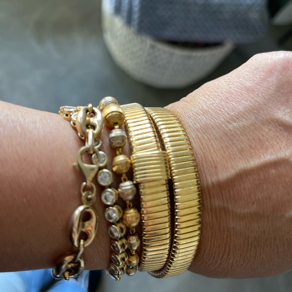 J. Crew Gold Coil Wrap Bracelet - Picture 9 of 14